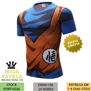 T-shirt Camiseta Son Goku dragon ball