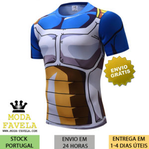 T-shirt Camiseta Vegeta Super Sayajin frente