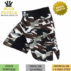 Calções MMA Camuflados tropa